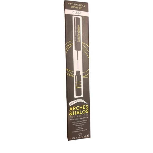 Tonya Crooks Arches & Halos Natural Hold Brow Gel in Clear 0.106 fl oz/3 mL - Picture 1 of 4